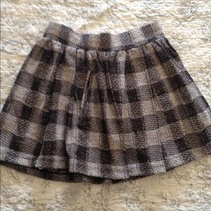 Free People Plaid Skirt